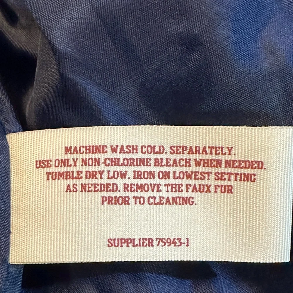 Arizona Jeans light weight‎ jacket navy size small